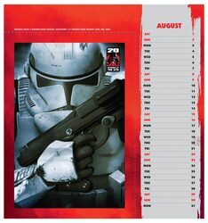 Star Wars Gwiezdne Wojny - biurkowy kalendarz 2026