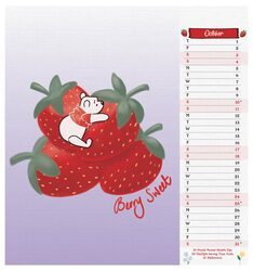 Kubuś Puchatek - biurkowy kalendarz 2026