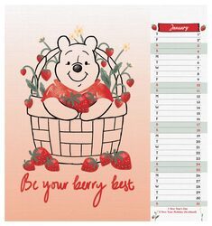Kubuś Puchatek - biurkowy kalendarz 2026