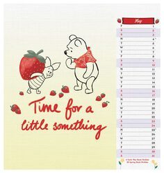 Kubuś Puchatek - biurkowy kalendarz 2026