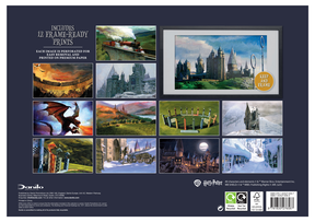 Harry Potter - kalendarz A3 na 2026 rok