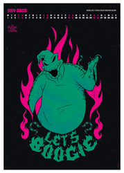 The Nightmare Before Christmas - kalendarz A3 na 2026 rok