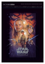 Star Wars Gwiezdne Wojny - kalendarz A3 na 2026 rok
