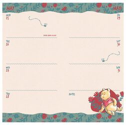 Kubuś Puchatek - kalendarz książkowy 2026