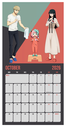 Spy X Family - kalendarz 2026