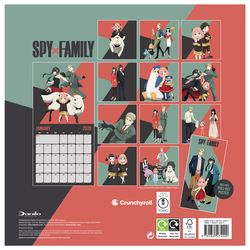 Spy X Family - kalendarz 2026