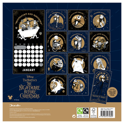 The Nightmare Before Christmas - kalendarz 2026
