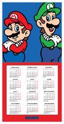 Super Mario - kalendarz 2026