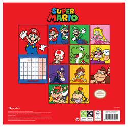 Super Mario - kalendarz 2026
