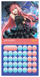 Hatsune Miku - kalendarz 2026