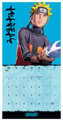 Naruto Shippuden - kalendarz 2026