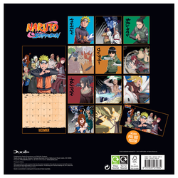 Naruto Shippuden - kalendarz 2026