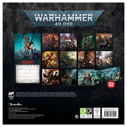 Warhammer - kalendarz 2026