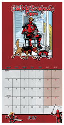 Marvel Deadpool - kalendarz 2026