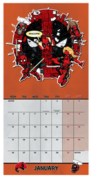 Marvel Deadpool - kalendarz 2026