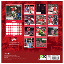 Arsenal FC Legends - kalendarz 2026