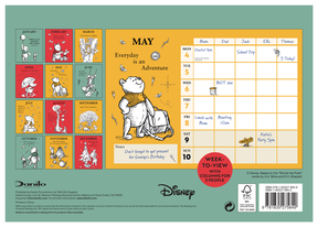 Kubuś Puchatek - kalendarz 2026 organizer