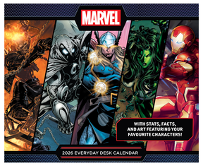 Marvel - kalendarz zdzierak 2026