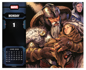 Marvel - kalendarz zdzierak 2026