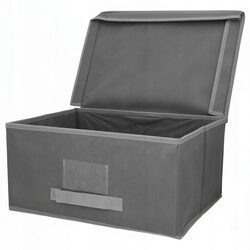 PUDEŁKO DO PRZECHOWYWANIA organizer na przedmioty ubrania tekstylne