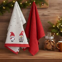 ŚCIERKA KUCHENNA bawełniane ręczniczki kuchenne zestaw 2 szt na święta