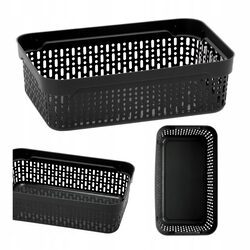 KOSZYK ORGANIZER 18x12 cm do łazienki biurka plastikowy do przechowywania