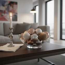 BOMBKI CHOINKOWE 16 sztuk 5 cm 4 perłowe brokatowe welurowe matowe