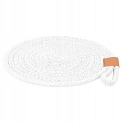 PODSTAWKA POD GARNEK biała ochronna podkładka kuchenna pod gorące naczynia