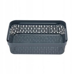 KOSZYK ORGANIZER 18x12 cm do łazienki biurka plastikowy do przechowywania