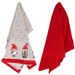 ŚCIERKA KUCHENNA bawełniane ręczniczki kuchenne zestaw 2 szt na święta