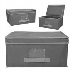 PUDEŁKO DO PRZECHOWYWANIA organizer na przedmioty ubrania tekstylne