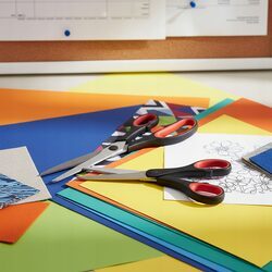 Nożyczki zestaw 3 sztuki domowe biurowe ostre nierdzewne uniwersalne