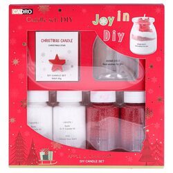 ZESTAW DO ROBIENIA ŚWIEC sypanych zapachowych granulowany wosk DIY święta