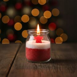 ZESTAW DO ROBIENIA ŚWIEC sypanych zapachowych granulowany wosk DIY święta