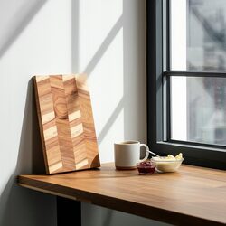 Deska do krojenia 30x20cm drewniana z akacji kuchenna do serwowania