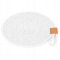 PODSTAWKA POD GARNEK biała ochronna podkładka kuchenna pod gorące naczynia