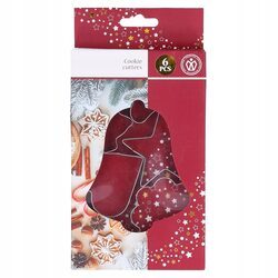 Foremki do pierników stalowe zestaw 6 sztuk wykrawacze do ciastek