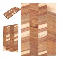 Deska do krojenia 30x20cm drewniana z akacji kuchenna do serwowania