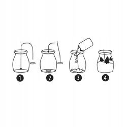 ZESTAW DO ROBIENIA ŚWIEC granulat wosk sypki do tworzenia świec zapachowych