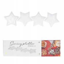 Miseczki na przekąski porcelanowe zestaw świąteczny 29,5cm do sosów dipów