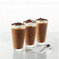 Szklanki do napojów 300ml wysokie zestaw 3 szt ryflowane do wody i soku