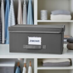 PUDEŁKO DO PRZECHOWYWANIA organizer na przedmioty ubrania tekstylne