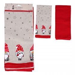 ŚCIERKA KUCHENNA bawełniane ręczniczki kuchenne zestaw 2 szt na święta