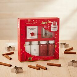 ZESTAW DO ROBIENIA ŚWIEC sypanych zapachowych granulowany wosk DIY święta