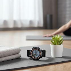 Zegarek sportowy damski elektroniczny cyfrowy wodoodporny stoper alarm