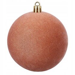 Bombki choinkowe zestaw 16 szt 6 cm złote brązowe nietłukące plastikowe