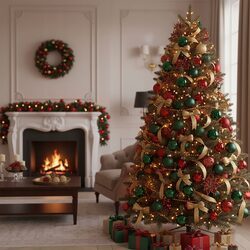 BOMBKI CHOINKOWE zielone plastikowe 16 sztuk 8 cm komplet ozdób na choinkę