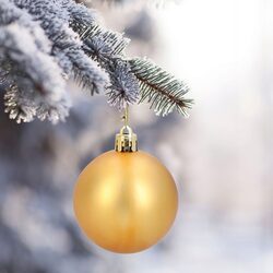 Bombki złote choinkowe 5 cm plastikowe nietłukące zestaw 10 szt ozdoby