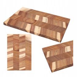 Deska do krojenia 30x20cm drewniana z akacji kuchenna do serwowania