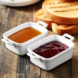 KOKILKI żaroodporne do deserów suflet miska ceramiczna do zapiekania